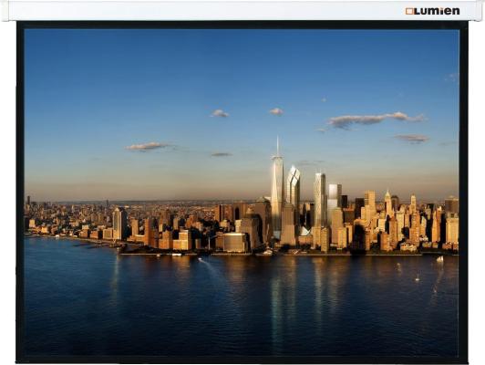 [LMP-100102] Настенный экран Lumien Master Picture 153х153 см Matte White FiberGlass, черн. кайма по периметру, воз-сть потолочного крепления 1:1