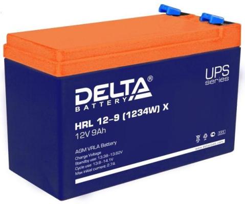 Delta HRL 12-9 X (9А\\ч, 12В) свинцово- кислотный  аккумулятор