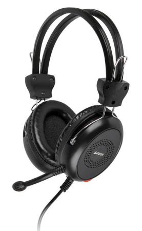 Гарнитура  A4Tech HS-30 черный 2м мониторы