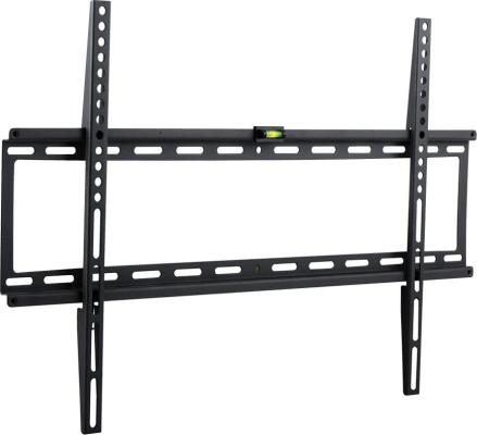 Кронштейн Kromax IDEAL-1 new Black для LED TV 32"-90", max 55 кг, настенный, 0 ст свободы, от стены 23 мм, max VESA 600x400 мм, водяной уровень, тонки