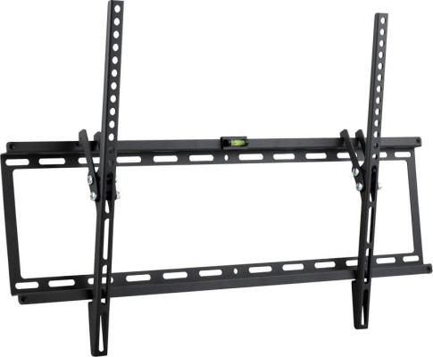Кронштейн Kromax IDEAL-2 new Black, настенный для TV 32"-90", max 55 кг, 1 ст св., нак. 0°-10°, от ст. 23 мм, max VESA 600x400 мм.