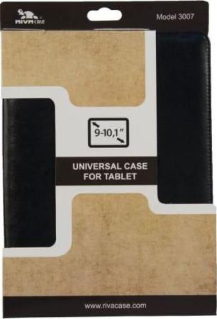 Чехол Riva 3007 универсальный для планшета 9-10.1" искусственная кожа черный