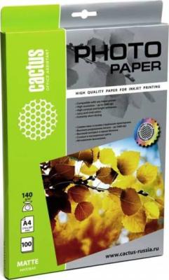Бумага Cactus CS-MA4140100 A4 140г/кв.м матовая 100л