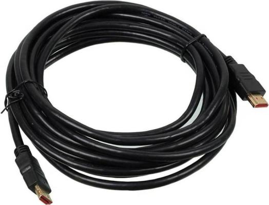 Кабель HDMI 1.5м Buro позолоченные контакты черный BHP HDMI V1.4 1,5M LOCK