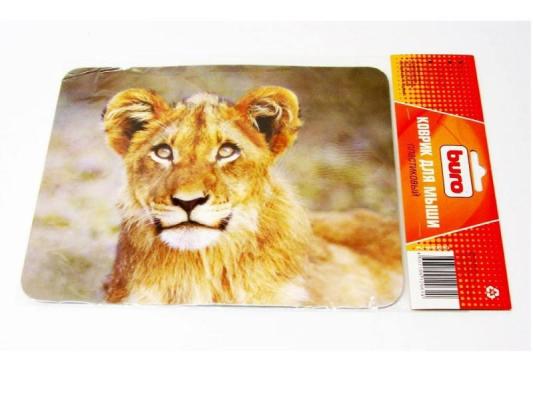 Коврик для мыши Buro BU-M40030 пластик лев