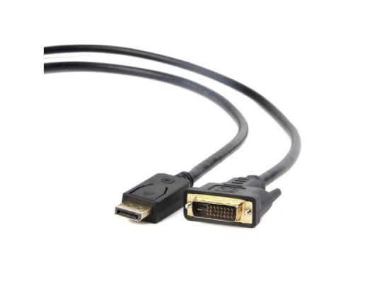 Кабель DisplayPort-DVI 1.0м  Gembird экранированный черный CC-DPM-DVIM-1M