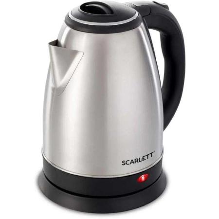 Чайник Scarlett SC-EK21S26 1800 Вт 1.8 л металл/пластик серебристый