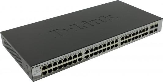 Коммутатор D-LINK DGS-1210-52/ME/B1A Коммутатор D-Link DGS-1210-52/ME/B1A Управляемый коммутатор 2 уровня с 48 портами 10/100/1000Base-T и 4 портами 1