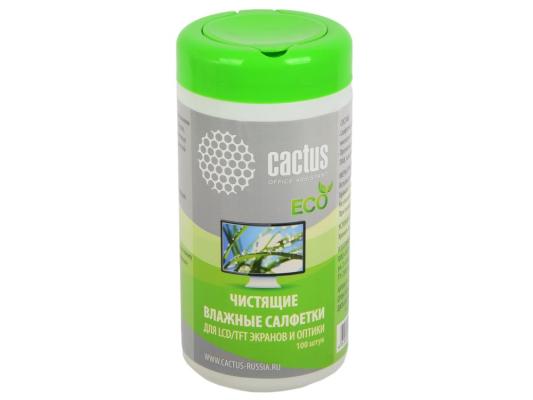 Влажные салфетки Cactus CS-T1001E 100 шт