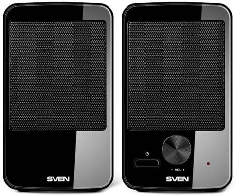 Колонки Sven 312 2x2 Вт черный