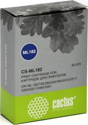 Картридж Cactus CS-ML182 для OKI ML-182/192/280/320/390 черный 2000000 знаков