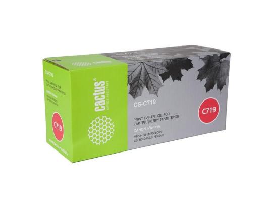 Картридж Cactus CS-C719 2100стр Черный