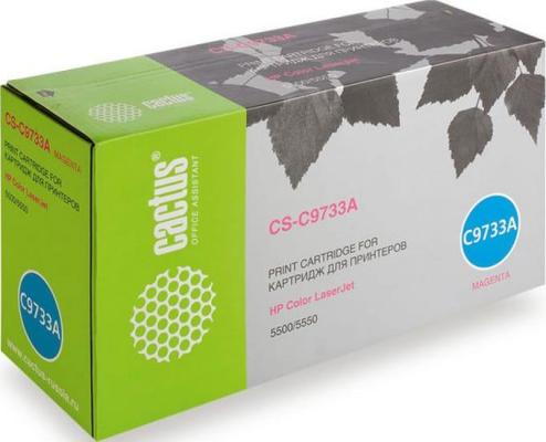 Картридж Cactus CS-C9733A 12000стр Пурпурный