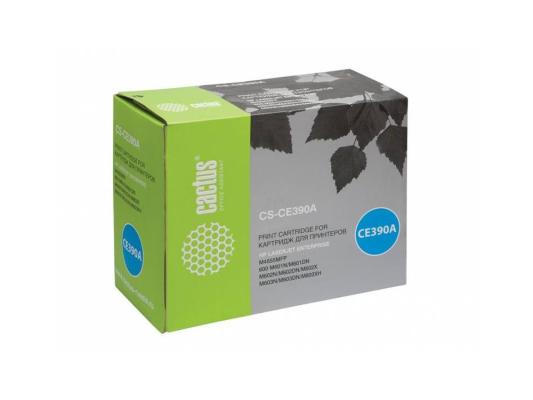 Картридж Cactus CS-CE390A 10000стр Черный