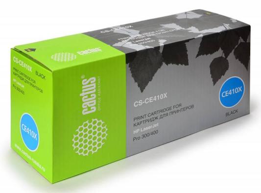Картридж Cactus CS-CE410X 4000стр Черный
