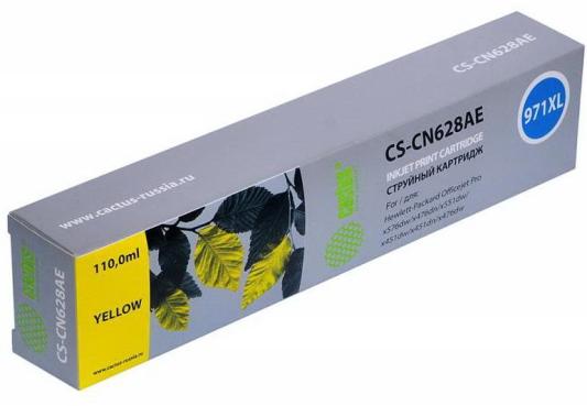 Картридж Cactus CN628AE 6600стр Желтый