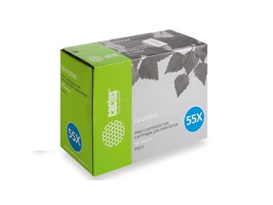 Тонер-картридж Static Control CS-CE255XS 12500стр Черный