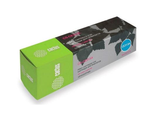 Тонер Cactus CS-CE313A 1000стр Пурпурный