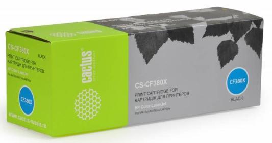 Тонер Cactus CS-CF380X 4400стр Черный