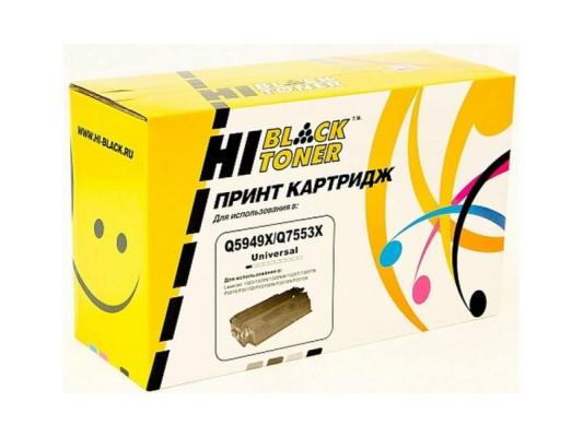 Картридж Hi-Black Q5949X Q5949X Q5949X Q5949X 7000стр Черный