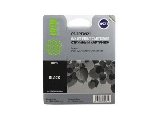 Картридж Cactus CS-EPT0921 250стр Черный