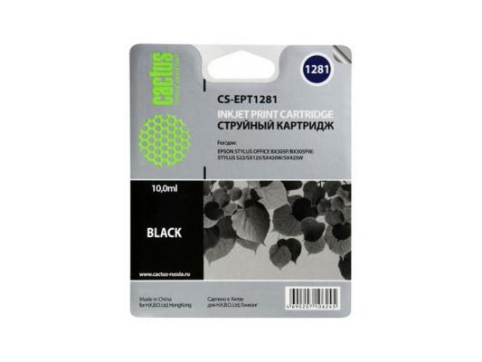 Картридж Cactus CS-EPT1281 255стр Черный