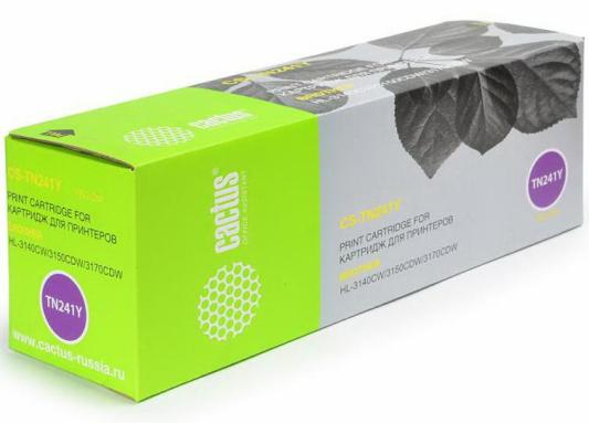 Картридж Cactus CS-TN241Y 1400стр Желтый