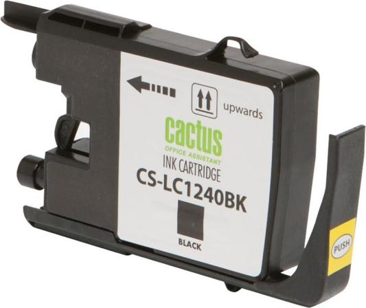Картридж струйный Cactus CS-LC1240BK черный для Brother MFC-J6510/6910DW 24мл