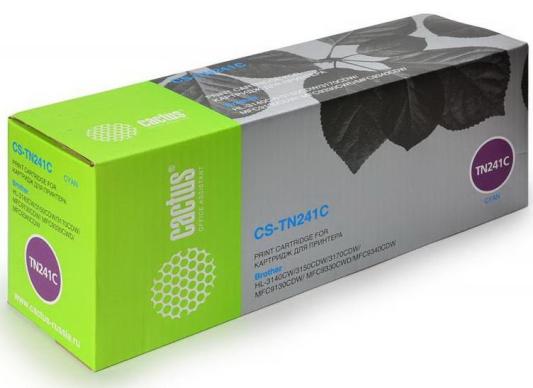 Картридж Cactus CS-TN241C 1400стр Голубой