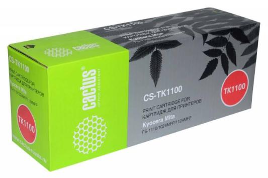 Картридж Cactus CS-TK1100 2100стр Черный