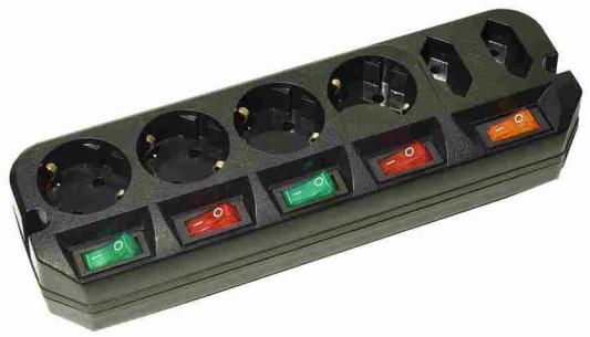 Сетевой удлинитель Most Active A16 3м черный 6 розеток