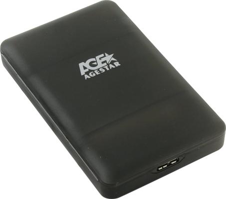 Внешний контейнер для HDD 2.5" SATA AgeStar 31UBCP3 USB3.1 алюминий черный