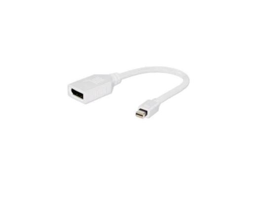 Переходник Mini DisplayPort (m)  - DisplayPort(f) 0.16м белый A-mDPM-DPF-001-W