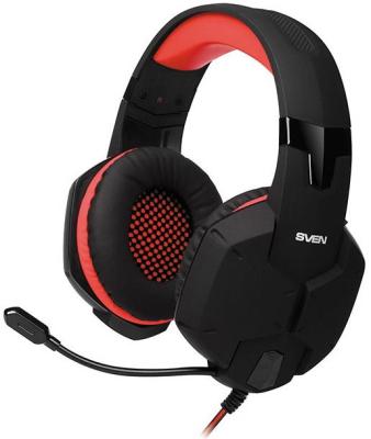 Наушники SVEN AP-G988MV черный-красный