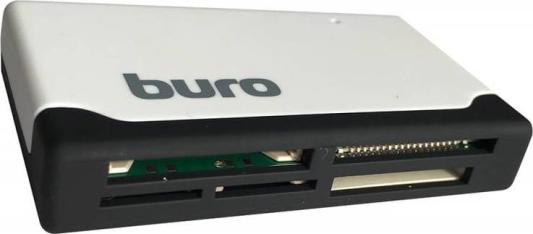 Картридер внешний Buro BU-CR-2102 USB2.0 белый