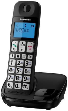 Телефон DECT Panasonic KX-TGE110RUB АОН, Caller ID 20, Эко-режим, Память 50, Black-List