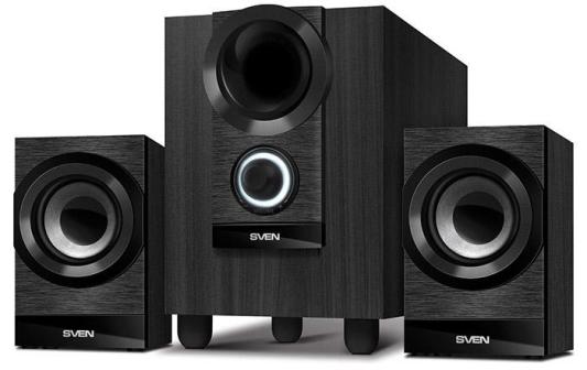 Колонки Sven MS-150 black 2.1  2 х 3.5+8 Вт