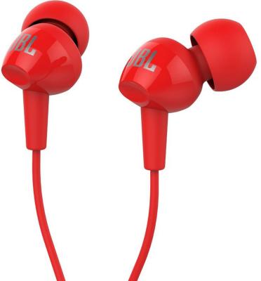 Наушники JBL C100SIU Red