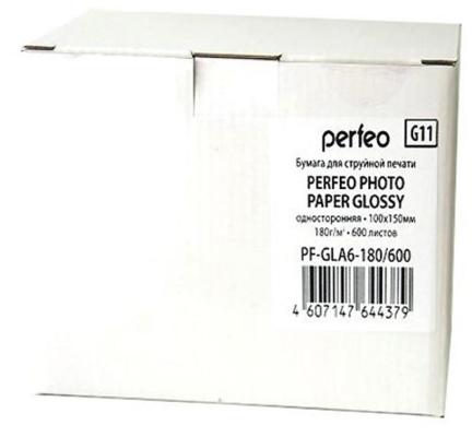 Фотобумага Perfeo PF-GLA6-180/600 10x15 180г/м2 глянцевая 600л