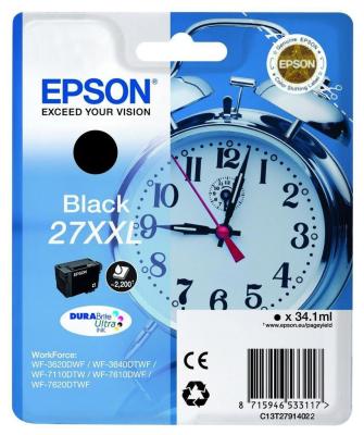 Картридж Epson C13T27914022 2200стр Черный