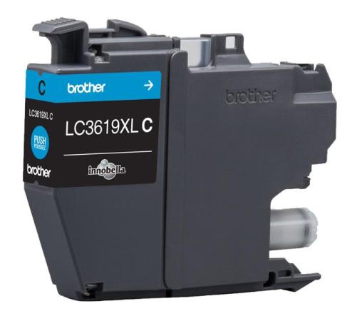 Картридж Brother LC3619XLC 1500стр Голубой