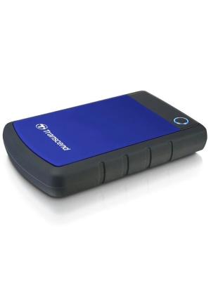 Внешний жесткий диск 2.5" 2 Tb USB 3.0 Transcend StoreJet 25H3P синий