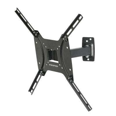 Кронштейн Kromax Optima-403 черный Наклонно-поворотный для LED TV 15"-55", max 25 кг, настенный, 3 ст свободы, от стены 68.5-225 мм, max VESA 400x400