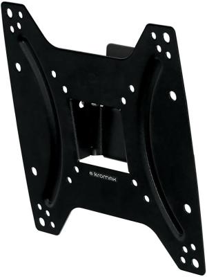 Кронштейн Kromax Optima-202 черный, LED/LCD телевизоров 15"-42", max 25 кг, настенный, 3 ст свободы, наклон +5°-12°, поворот ±30°, от стены 68.5 мм, m