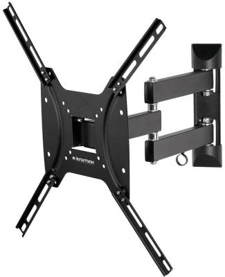 Кронштейн Kromax Optima-404 черный 15"-55" настенный от стены 66.5-444мм наклон +5°/-12° VESA 400х40