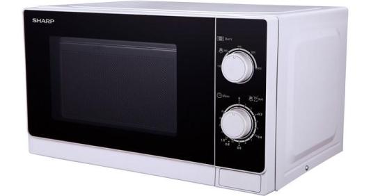 Микроволновая печь Sharp R-2000RW 800 Вт белый чёрный