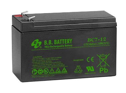 Батарея B.B. Battery BC 7-12 7Ач 12B