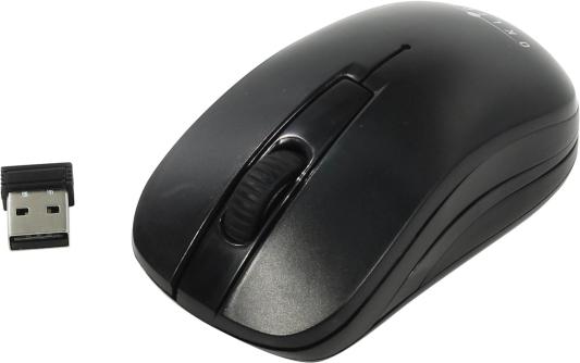 Мышь Oklick 445MW черный оптическая (1200dpi) беспроводная USB (2but)