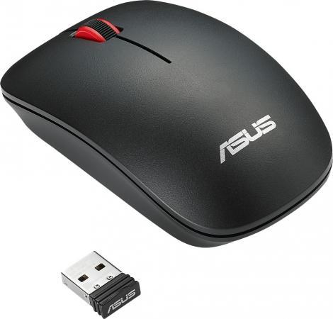 Мышь беспроводная ASUS WT300 RF черный USB 90XB0450-BMU000