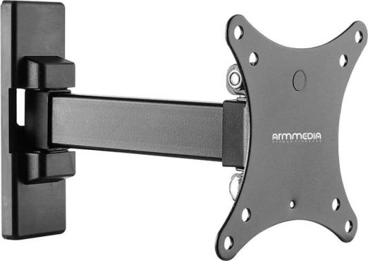 Кронштейн ARM Media Mars-01 черный, для LED/LCD TV 10"-32", max 20 кг, настенный, 4 ст свободы, max VESA 100x100 мм